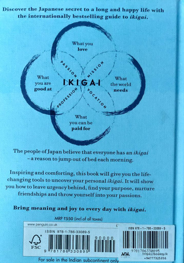 IKIGAI: The Japanese Secret to a Long and Happy Life – booksy.lk