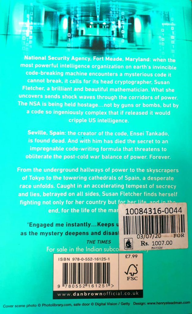 Digital Fortress booksy.lk