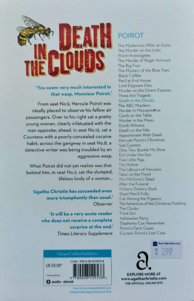 Death in The Clouds – booksy.lk